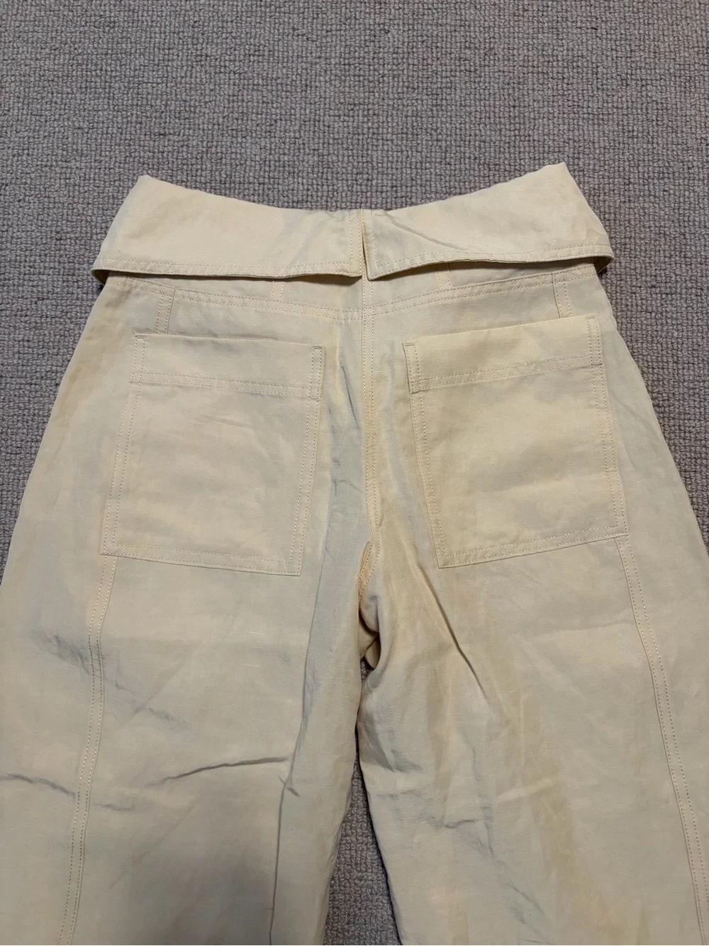 Banana Republic Linen Blend Women’s Summer Trousers (Petite 0)